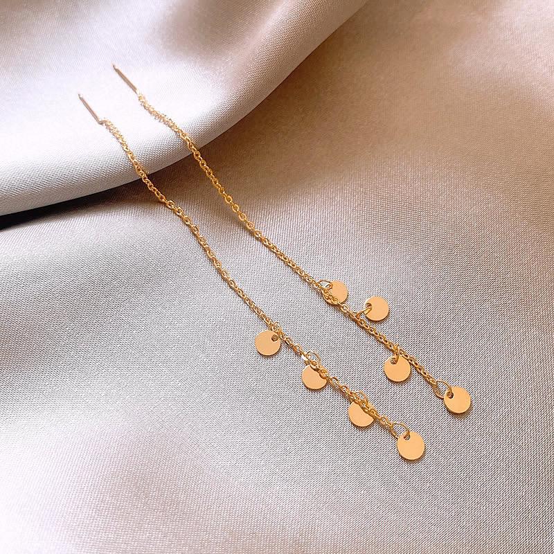 sequined fringed ear line retro minimalist temperament earrings women s light luxury versatile earrings niche high-end sense
sequined fringed ear line retro minimalist temperament earrings women s light luxury versatile earrings niche high-end sense