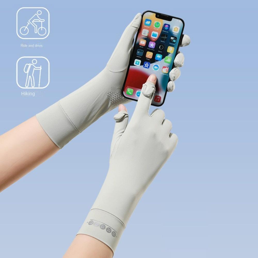 Flip Finger Ice Silk Gloves Touch Screen Riding Driving Gloves New Driving Mittens Summer темно-сірий колір
Flip Finger Ice Silk Gloves Touch Screen Riding Driving Gloves New Driving Mittens Summer темно-сірий колір