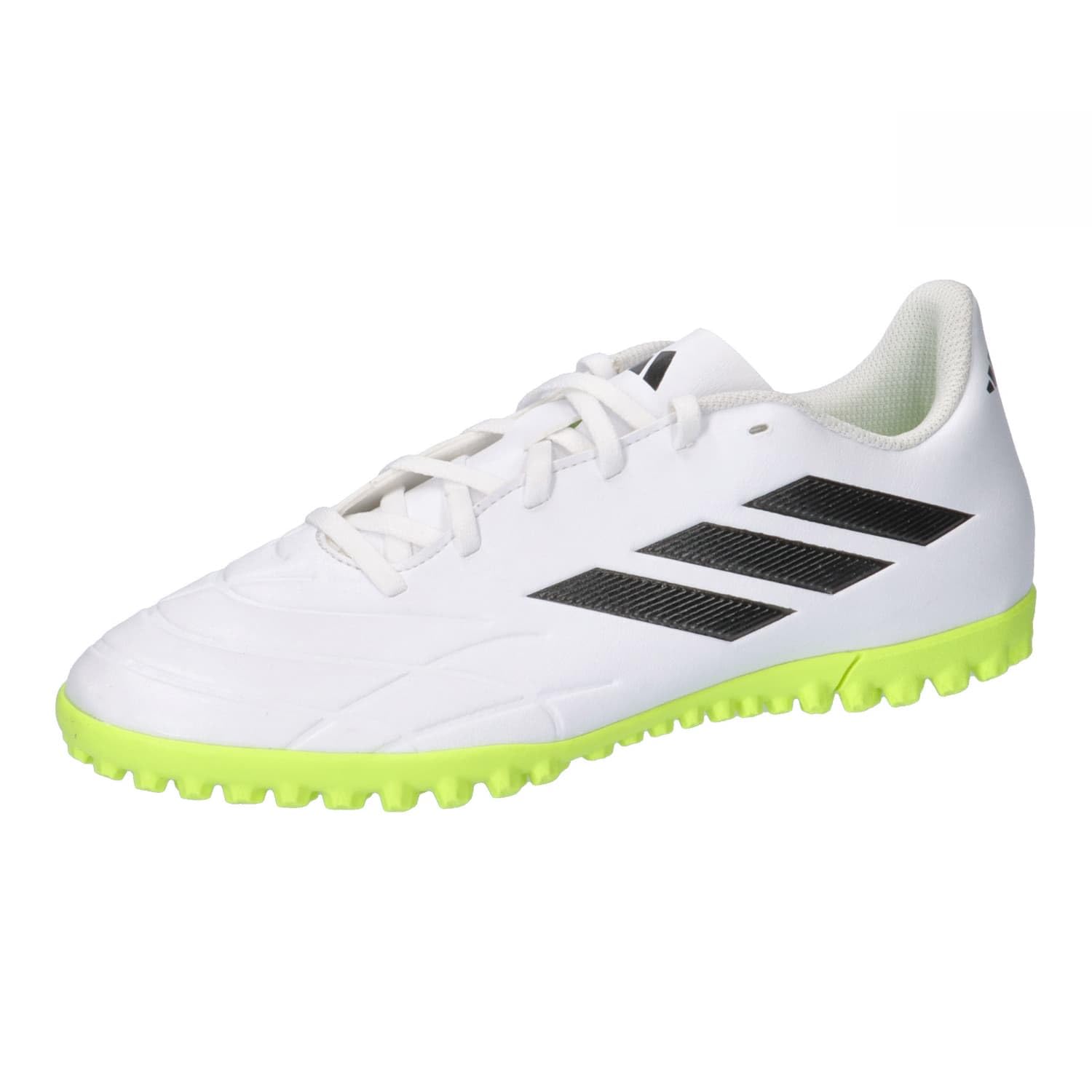 Adidas Copa TF Futsal Shoes for Turf Footwear Lemon Size cm Pure.4 (LYW65), White/Core Black/Lucid (GZ2547), 25.0
Adidas Copa TF Futsal Shoes for Turf Footwear Lemon Size cm Pure.4 (LYW65), White/Core Black/Lucid (GZ2547), 25.0