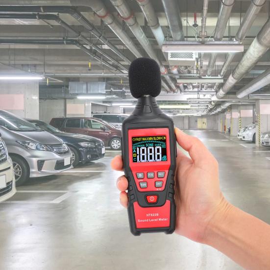 HT622A/HT622B Decibel Meter High Clarity Data Retention Precise Measurement Professional Digital Sound Meter for Factories
HT622A/HT622B Decibel Meter High Clarity Data Retention Precise Measurement Professional Digital Sound Meter for Factories