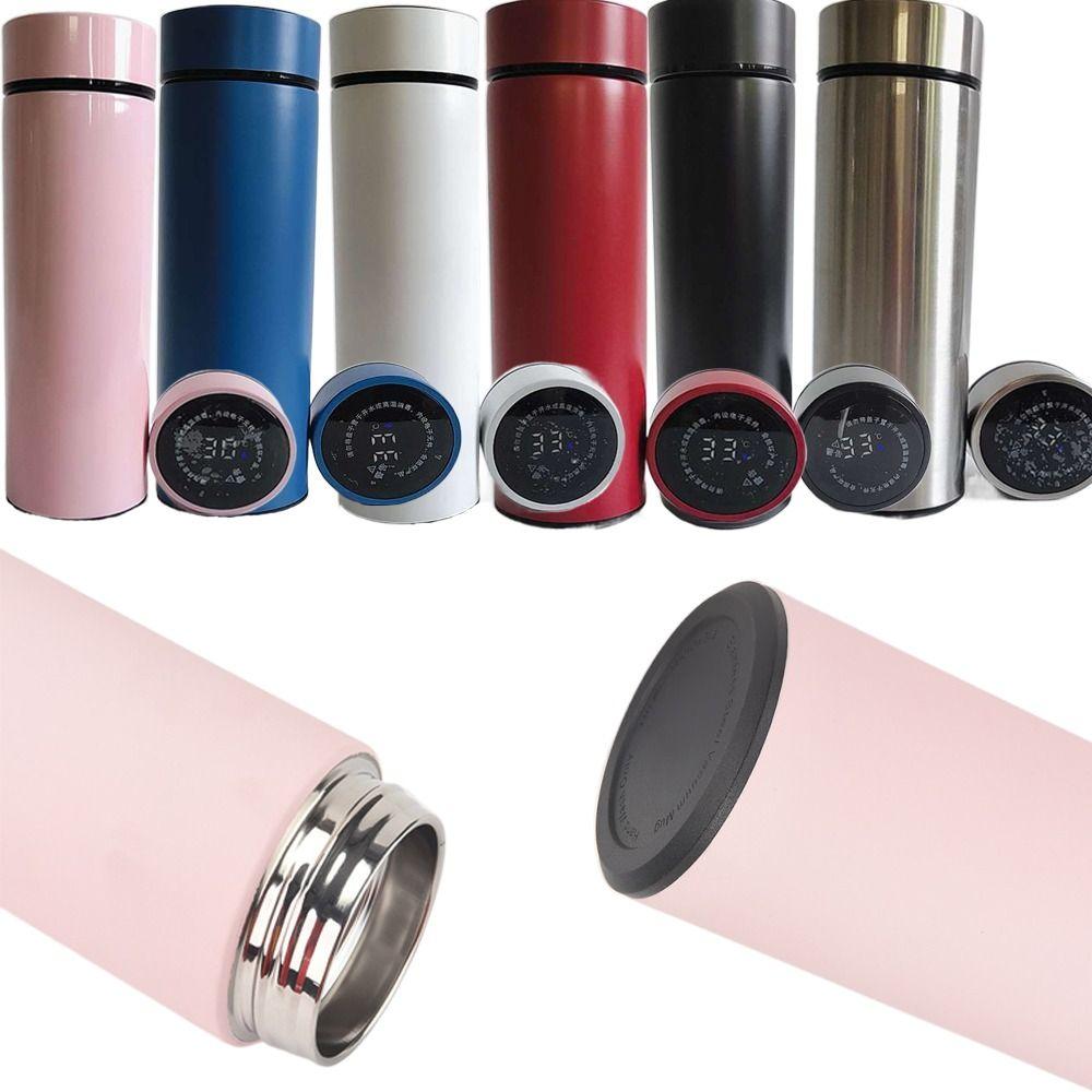 500 мл умная бутылка для воды из нержавеющей стали, герметичная термос для кофе, подарок другу, чашка для воды 
500 мл умная бутылка для воды из нержавеющей стали, герметичная термос для кофе, подарок другу, чашка для воды