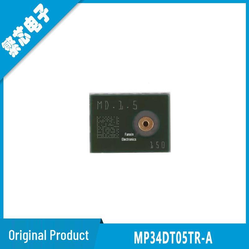 MP34DT05TR-A LGA-5 MEMS Omnidirectional Digital Microphone Chip
MP34DT05TR-A LGA-5 MEMS Omnidirectional Digital Microphone Chip