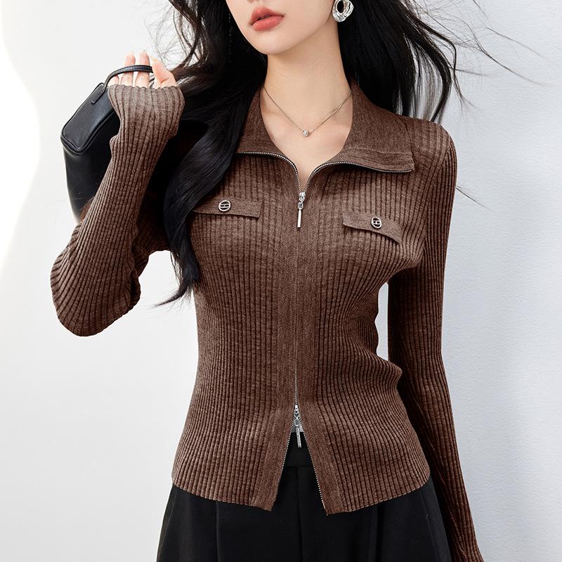 Нижняя рубашка женская новая осенне-зимняя нижняя одежда, которую можно носить на улицу, длинный рукав, высококачественный воротник поло, двойная молния сверху L темно-коричневого
Нижняя рубашка женская новая осенне-зимняя нижняя одежда, которую можно носить на улицу, длинный рукав, высококачественный воротник поло, двойная молния сверху L темно-коричневого