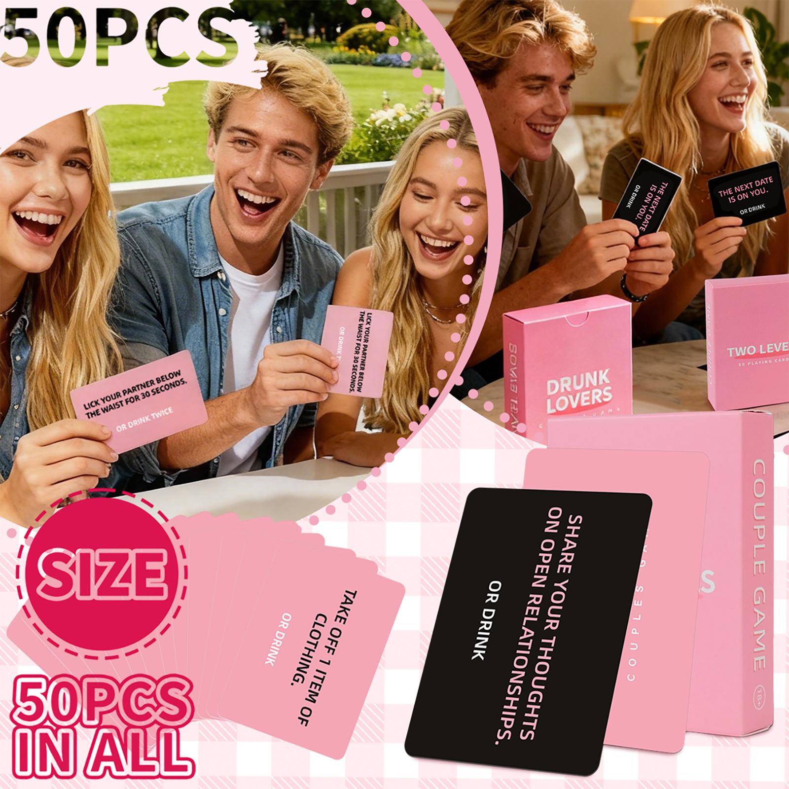 Drunk Lovers Drunk Lovers Couple Card Game One Size
Drunk Lovers Drunk Lovers Couple Card Game One Size