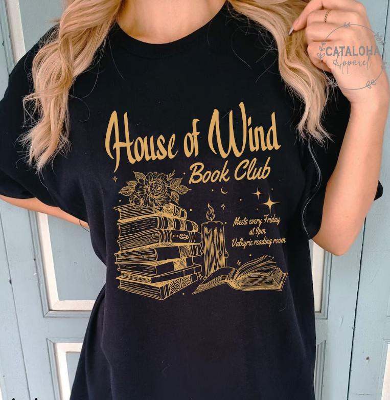 Acotar House Of Wind Book Club Shirt Night Court Velaris House Of Wind Library Unisex T-Shirt XL
Acotar House Of Wind Book Club Shirt Night Court Velaris House Of Wind Library Unisex T-Shirt XL