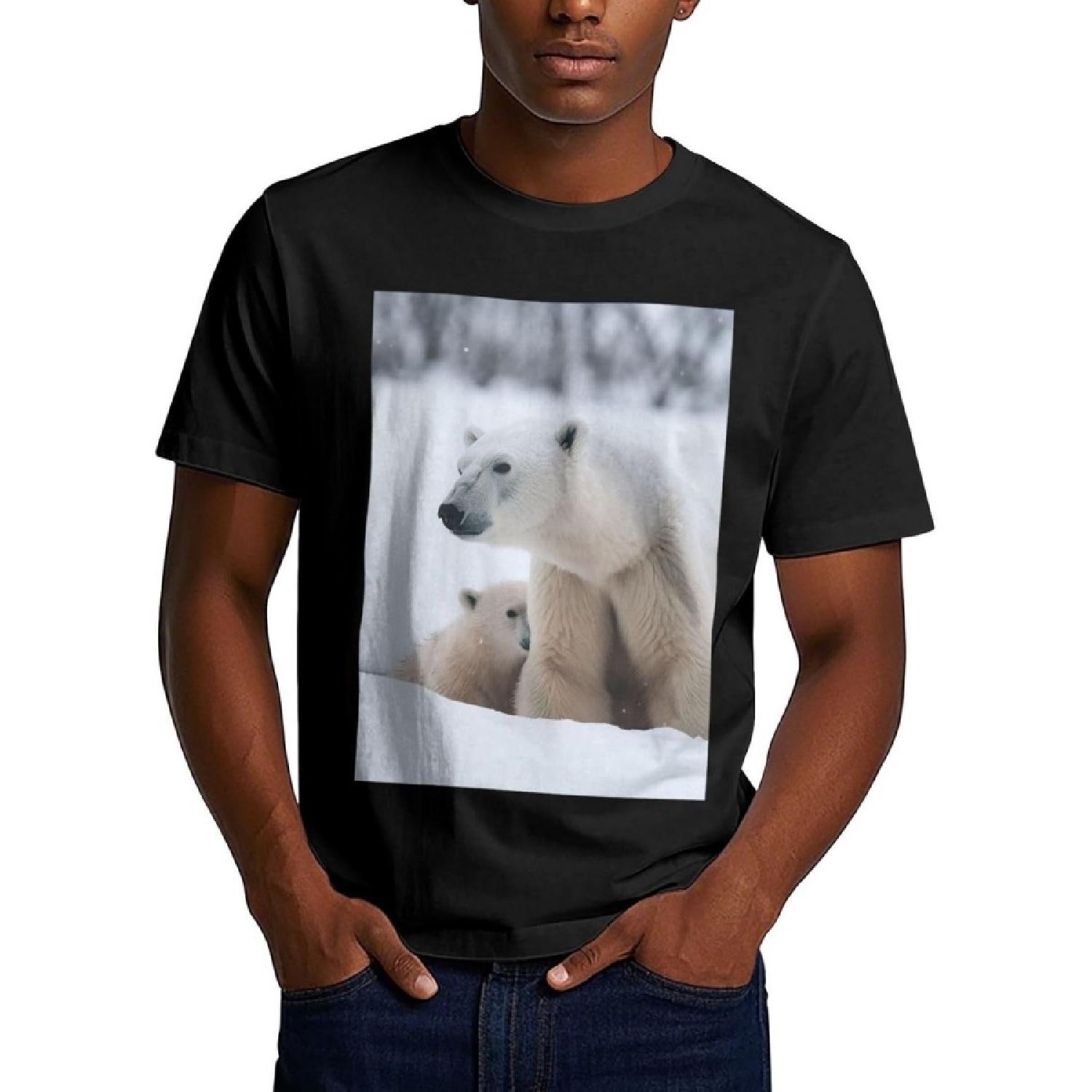Men s T Shirt Short Sleeve Snow Animal Polar Bear Crew Neck Moisture Wicking Tee Novelty Undershirt for Men XXXXXL різнокольоровий
Men s T Shirt Short Sleeve Snow Animal Polar Bear Crew Neck Moisture Wicking Tee Novelty Undershirt for Men XXXXXL різнокольоровий