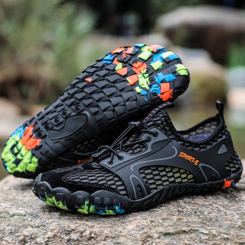 Outdoor fishing shoes beach swimming diving wading shoes couple non-slip creek shoes hiking five-finger fitness hiking shoes 35 сірий колір
Outdoor fishing shoes beach swimming diving wading shoes couple non-slip creek shoes hiking five-finger fitness hiking shoes 35 сірий колір