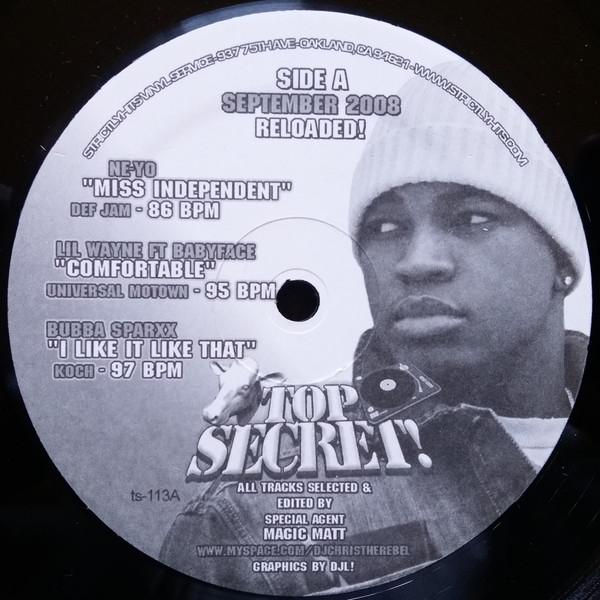12inch Record VARIOUS - Top Secret September 2008 Reloaded TS113 Strictly Hits V 2008 US Rap & Hip-Hop/R&B Used
12inch Record VARIOUS - Top Secret September 2008 Reloaded TS113 Strictly Hits V 2008 US Rap & Hip-Hop/R&B Used