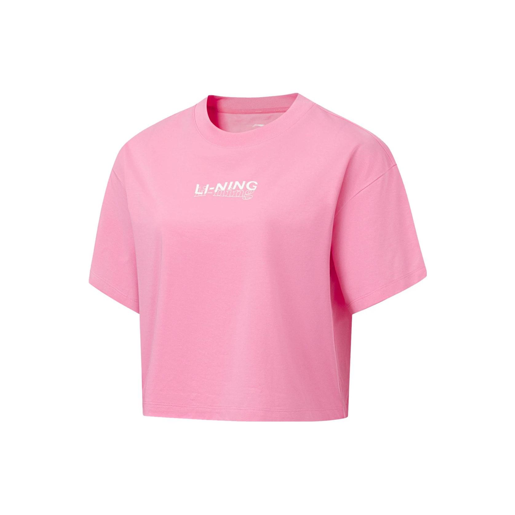 Li Ning Серия Фитнес Однотонная футболка с принтом логотипа Свободный крой Короткий рукав Женские топы Розовый ATST608-6 XXL
Li Ning Серия Фитнес Однотонная футболка с принтом логотипа Свободный крой Короткий рукав Женские топы Розовый ATST608-6 XXL