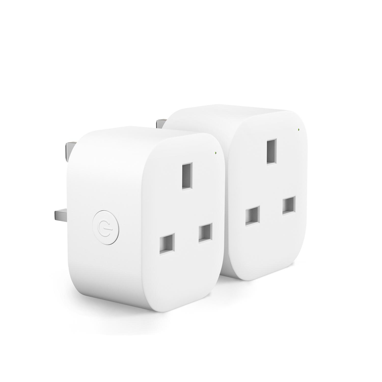 Розумна Wi-Fi розетка Великобританії з монітором енергії Розумна розетка працює з Alexa Google Assistant Smartthings 2 Piece UK Plug
Розумна Wi-Fi розетка Великобританії з монітором енергії Розумна розетка працює з Alexa Google Assistant Smartthings 2 Piece UK Plug