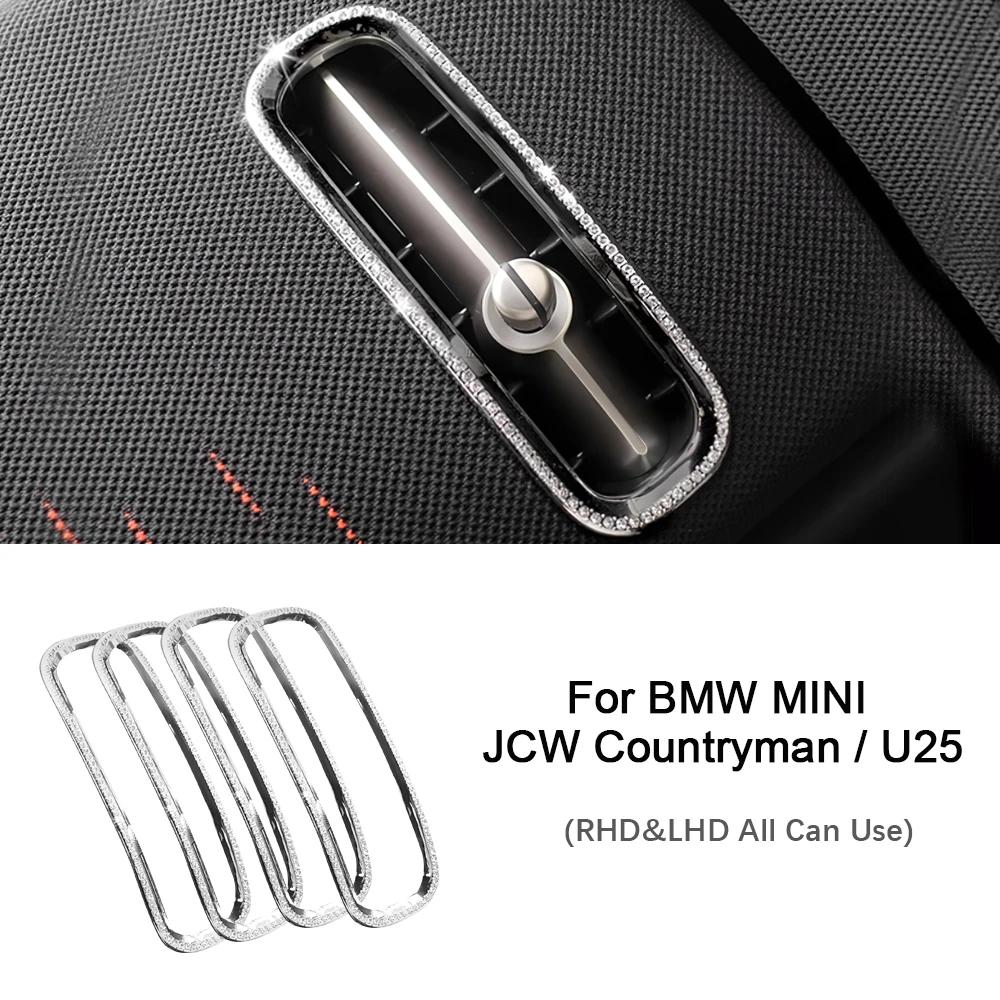 Car Dashboard Side Air Outlet Vent Cover Frame For Mini Cooper JCW Countryman U25 2024 2025 Crystal Artificial Diamond Sticker for u25 countryman
Car Dashboard Side Air Outlet Vent Cover Frame For Mini Cooper JCW Countryman U25 2024 2025 Crystal Artificial Diamond Sticker for u25 countryman
