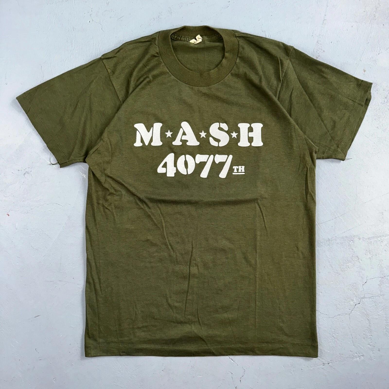 MASH Army Screen Stars 80s VTG T Shirt Sun Run 4077 Green Hot Rods Cool Large XL
MASH Army Screen Stars 80s VTG T Shirt Sun Run 4077 Green Hot Rods Cool Large XL