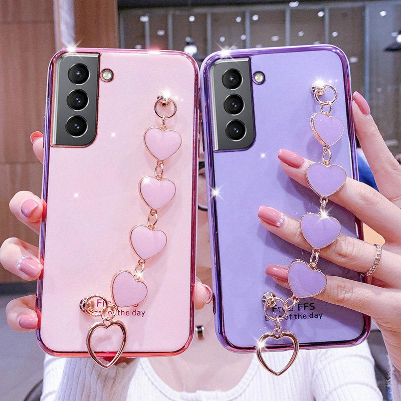 Чехол для Samsung S20FE, роскошный браслет с покрытием Love, ремешок на запястье, мягкий чехол для Samsung Galaxy S21 S20 S10 S9 Plus Ultra Note20
Чехол для Samsung S20FE, роскошный браслет с покрытием Love, ремешок на запястье, мягкий чехол для Samsung Galaxy S21 S20 S10 S9 Plus Ultra Note20