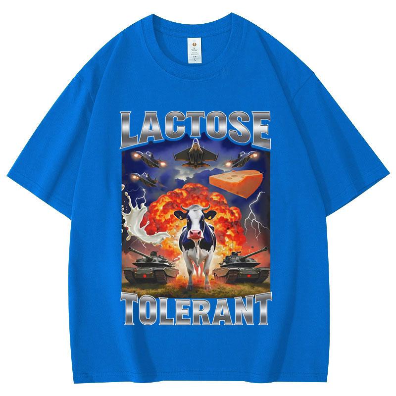 Lactose Tolerant Funny Cow Meme Graphic T Shirts Men s Women s Fashion Vintage T-shirts High Quality Cotton T-shirt S
Lactose Tolerant Funny Cow Meme Graphic T Shirts Men s Women s Fashion Vintage T-shirts High Quality Cotton T-shirt S