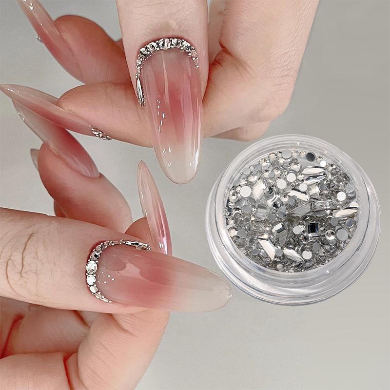 1Box Diy Nail Art Decor Блискучий білий діамант Zircon Pearl Mixed Nail Dril Плоскі прикраси для нігтів Манікюр Діамантовий дизайн манікюру
1Box Diy Nail Art Decor Блискучий білий діамант Zircon Pearl Mixed Nail Dril Плоскі прикраси для нігтів Манікюр Діамантовий дизайн манікюру