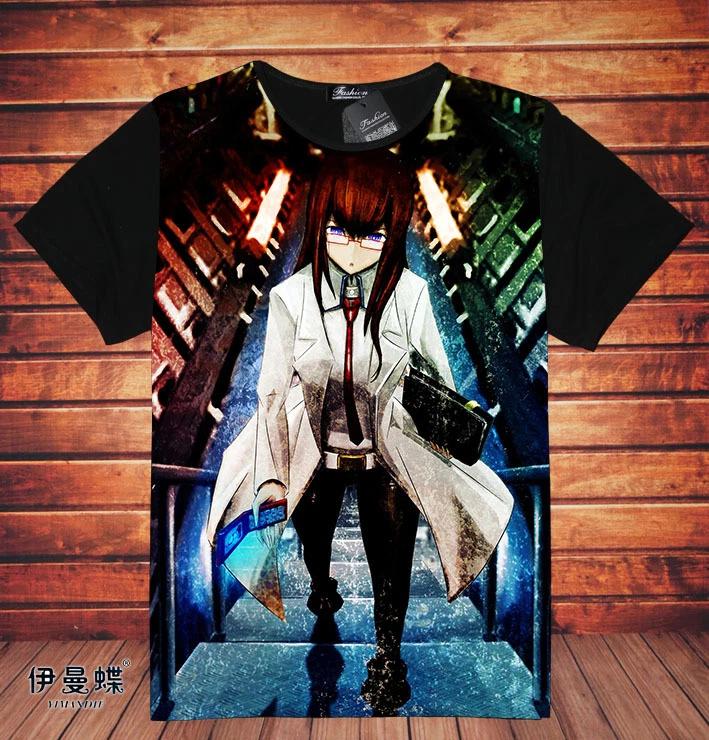 Cosplay Steins;Gate Anime Manga T-Shirt Costumes Black Polyester New L
Cosplay Steins;Gate Anime Manga T-Shirt Costumes Black Polyester New L