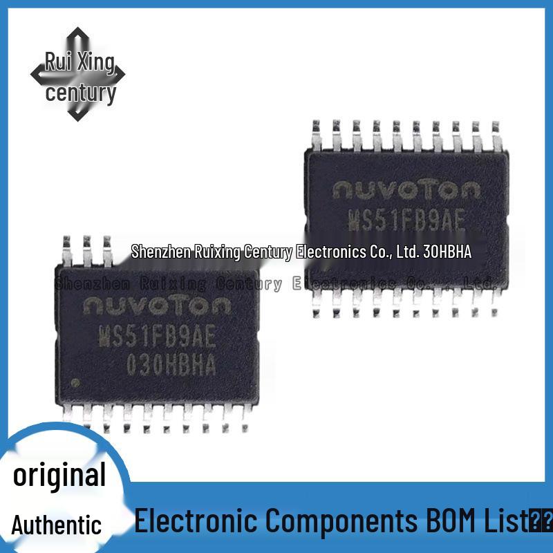 ML51FB9AE 8-bit Microcontroller Chip, TSSOP-20, Brand New Original, In Stock
ML51FB9AE 8-bit Microcontroller Chip, TSSOP-20, Brand New Original, In Stock