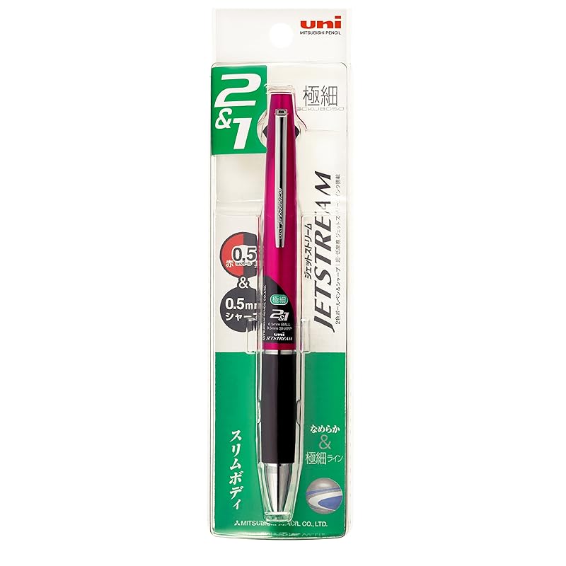 mitsubishi pencil multifunction pen jet stream 2&1 0.5 pink easy to write MSXE380005P13
mitsubishi pencil multifunction pen jet stream 2&1 0.5 pink easy to write MSXE380005P13