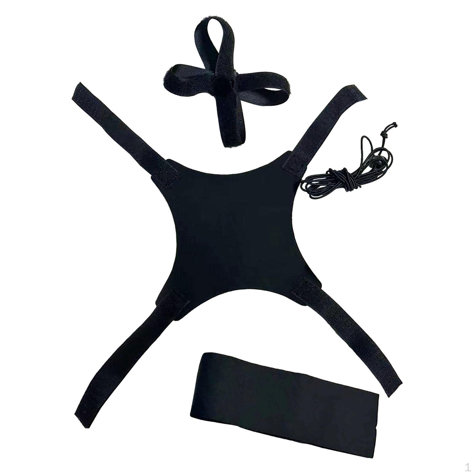 Тренажер для футбольного пояса соло для детей, волейбольный регби подходит для мяча 4 Straps Black
Тренажер для футбольного пояса соло для детей, волейбольный регби подходит для мяча 4 Straps Black