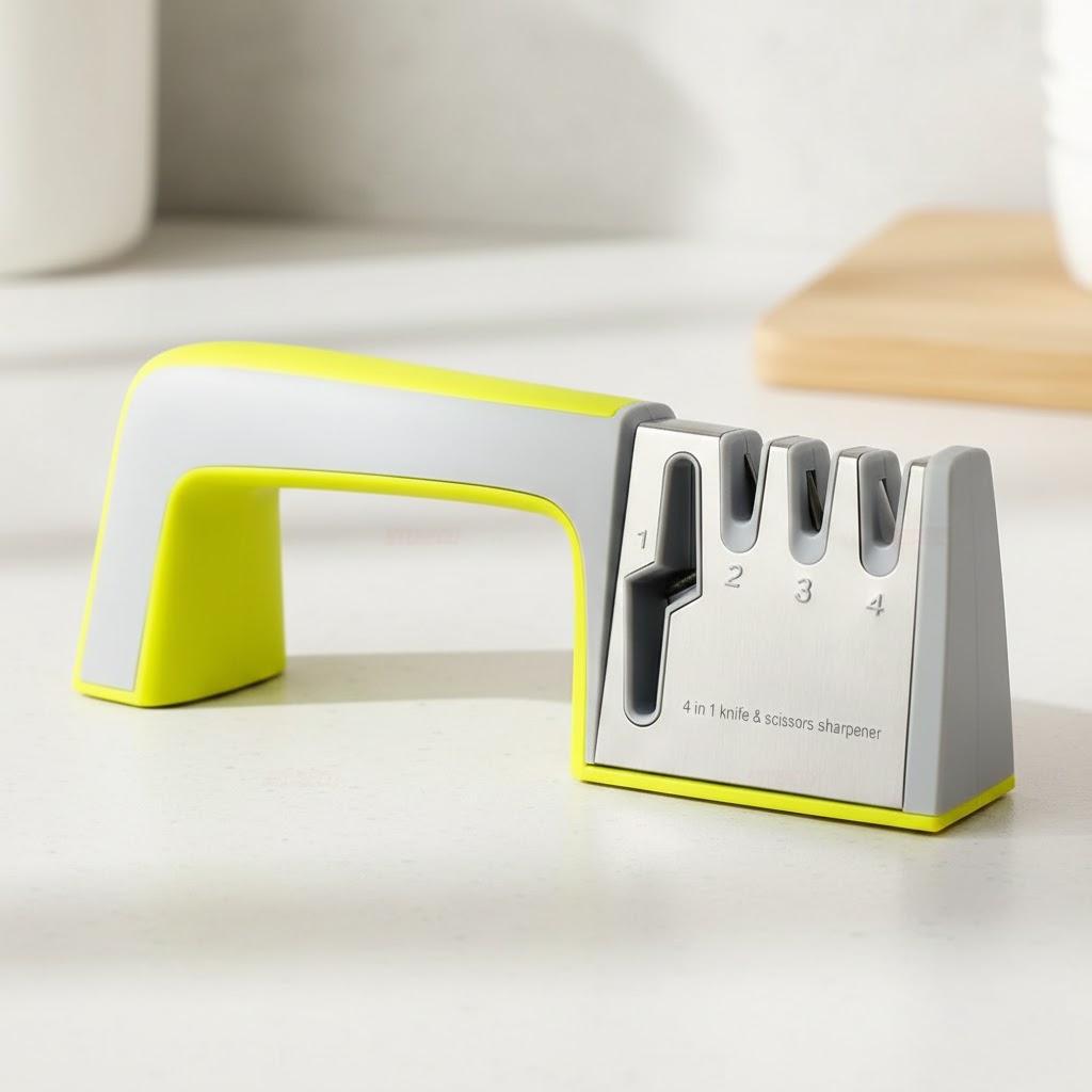 Professional Ceramic Diamond Scissors Sharpener Kitchen Tool Grinding Machine Sharpening Tool for Home Kitchen Professional Use жовтий
Professional Ceramic Diamond Scissors Sharpener Kitchen Tool Grinding Machine Sharpening Tool for Home Kitchen Professional Use жовтий