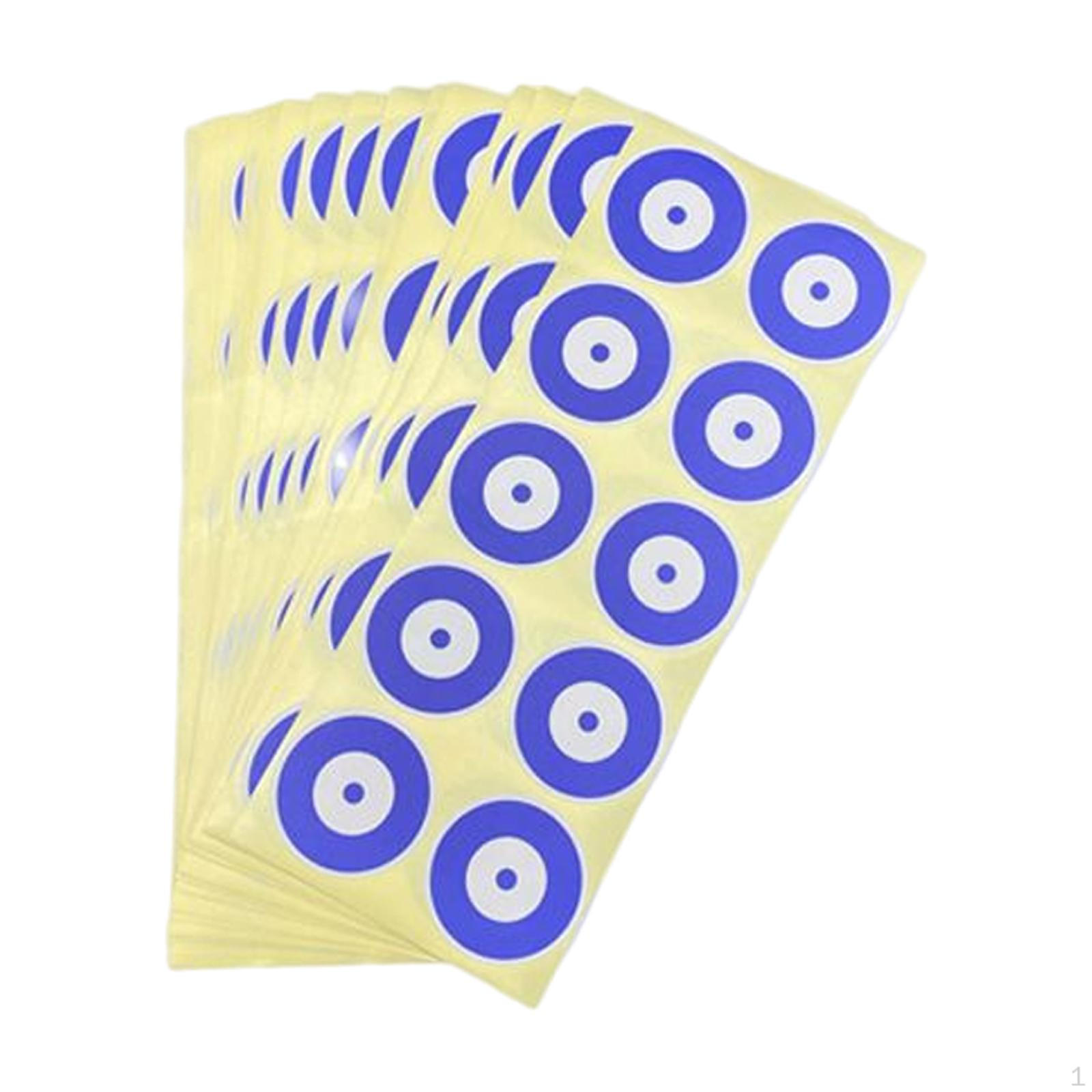 250 шт./25 аркушів Реактивний папір Цільові наклейки Високопомітні кольорові позначки синій
250 шт./25 аркушів Реактивний папір Цільові наклейки Високопомітні кольорові позначки синій