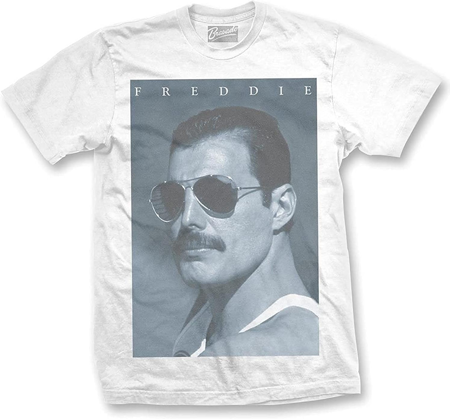 Queen Freddie Mercury in Shades T-Shirt - White (Large) 5XL різнокольоровий
Queen Freddie Mercury in Shades T-Shirt - White (Large) 5XL різнокольоровий