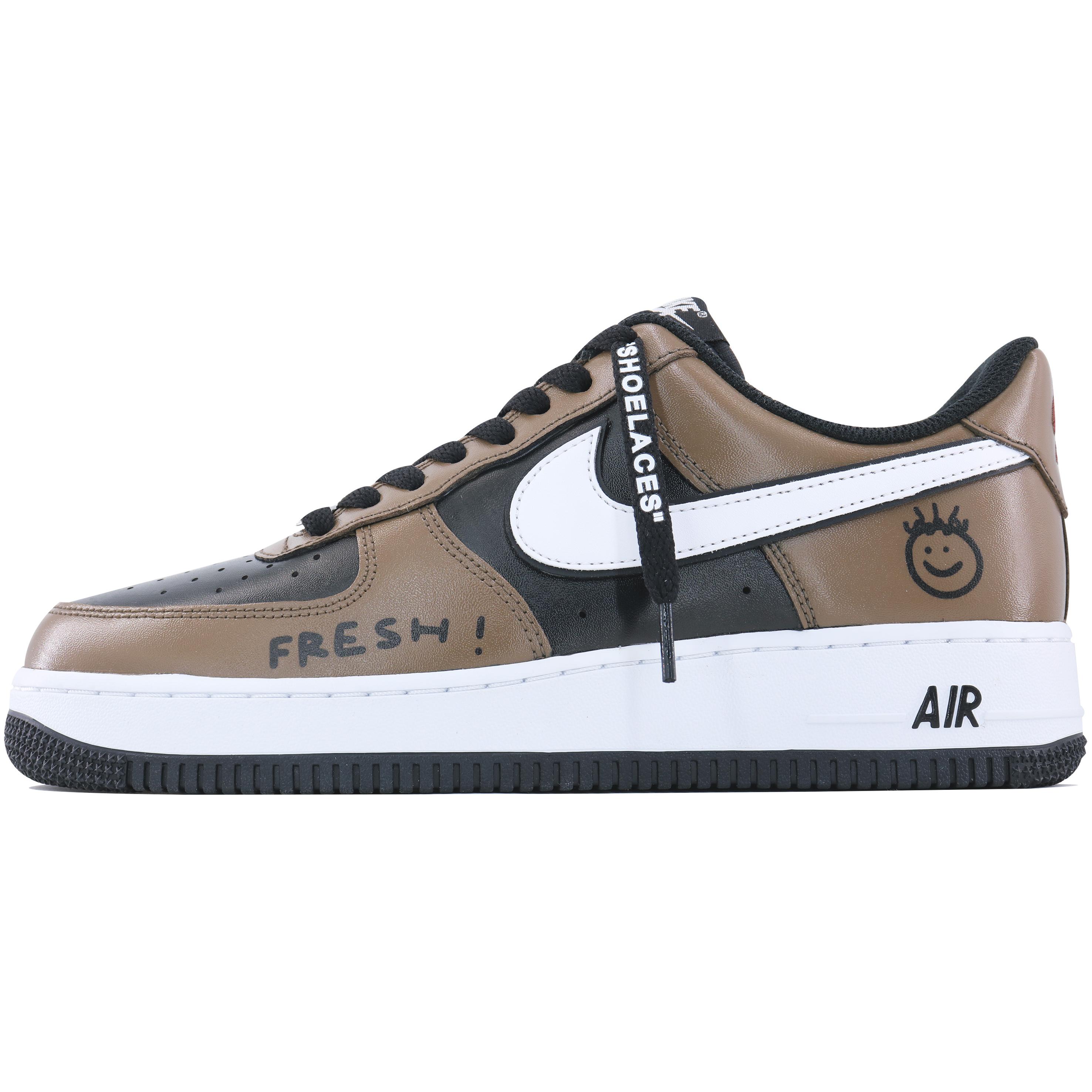 Nike Air Force 1 Panda Leather Abrasion Resistant Abrasion Resistant Low top Skateboard Shoes Unisex Black Brown DV0788-001(Team1798-) 41
Nike Air Force 1 Panda Leather Abrasion Resistant Abrasion Resistant Low top Skateboard Shoes Unisex Black Brown DV0788-001(Team1798-) 41