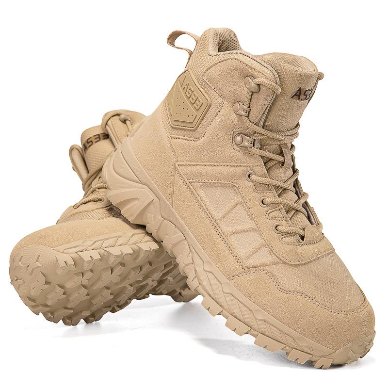 Men s Wear-Resistant Tactical Hiking Boots - Lace-Up, Outdoor Casual, Large Sizes Available 44 пісочний
Men s Wear-Resistant Tactical Hiking Boots - Lace-Up, Outdoor Casual, Large Sizes Available 44 пісочний