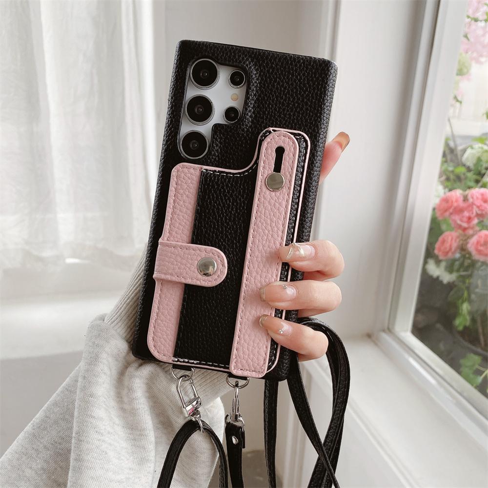 Leather Lanyard Slot Card Wallet Holder Case For Samsung S24 S25 Ultra Edge S23 FE S22 Plus Note 20 A72 A55 A52 A45 A35 Case & Strap&Galaxy S25
Leather Lanyard Slot Card Wallet Holder Case For Samsung S24 S25 Ultra Edge S23 FE S22 Plus Note 20 A72 A55 A52 A45 A35 Case & Strap&Galaxy S25
