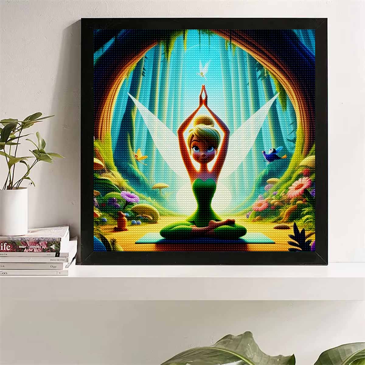 5D DIY Diamond Painting Decorative Fairy Yoga Full Round Drill Scenery Diamond Embroidery Cross Stitch Kits Home Decor Gift Round 20x20cm
5D DIY Diamond Painting Decorative Fairy Yoga Full Round Drill Scenery Diamond Embroidery Cross Stitch Kits Home Decor Gift Round 20x20cm