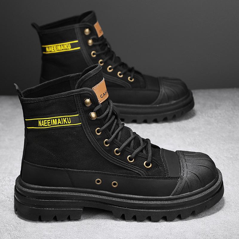 Martin boots men s high-top autumn new platform canvas casual sports boots men s tooling versatile locomotive short boots 40 чорний
Martin boots men s high-top autumn new platform canvas casual sports boots men s tooling versatile locomotive short boots 40 чорний