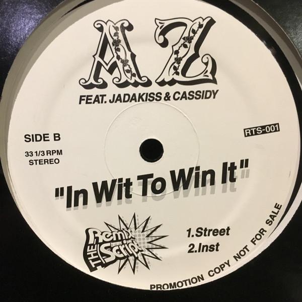 12inch Record AZ FEAT JADAKISS, CASSIDY - In Wit To Win It RTS001PROMO Remix The Scrip Japan Rap & Hip-Hop/R&B Used
12inch Record AZ FEAT JADAKISS, CASSIDY - In Wit To Win It RTS001PROMO Remix The Scrip Japan Rap & Hip-Hop/R&B Used