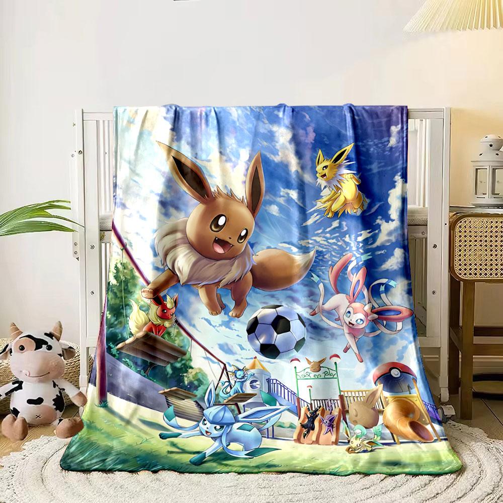 Playful Pokémon enjoying activities in a colorful park with swings and slides. for all seasons blanket lunch break throw gift 80cm x 120cm
Playful Pokémon enjoying activities in a colorful park with swings and slides. for all seasons blanket lunch break throw gift 80cm x 120cm