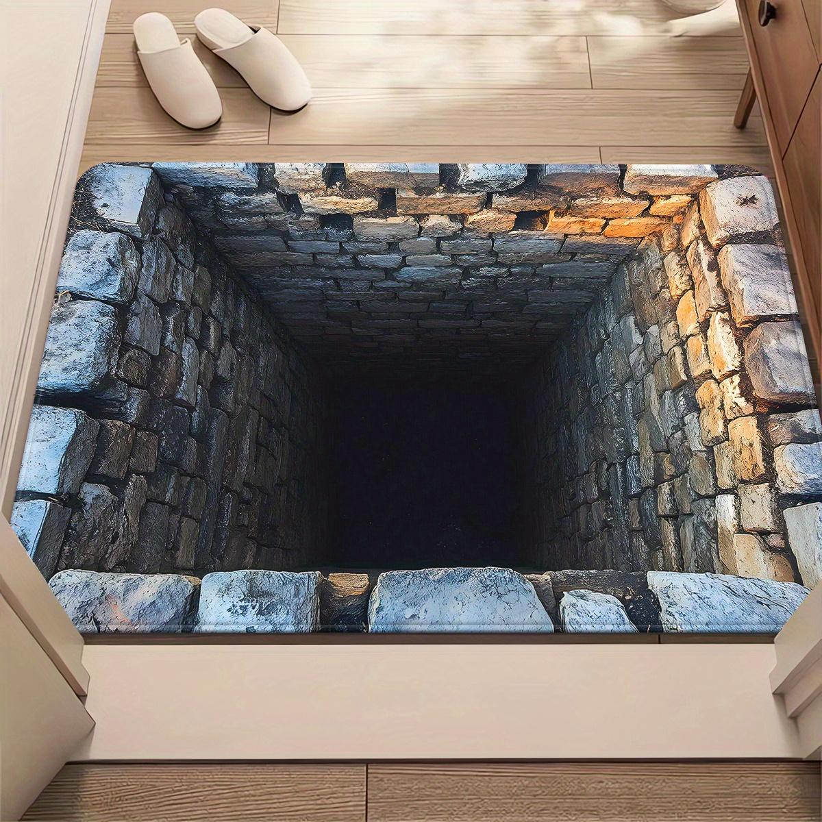 3D Визуальные Эффекты Каменный Тоннель Иллюзия Коврик для Прихожей Нескользящий Диатомовая Земля Впитывающий Ковер Креативный Декор Входа Креативные Коврики для Прихожей 50x80cm
3D Визуальные Эффекты Каменный Тоннель Иллюзия Коврик для Прихожей Нескользящий Диатомовая Земля Впитывающий Ковер Креативный Декор Входа Креативные Коврики для Прихожей 50x80cm