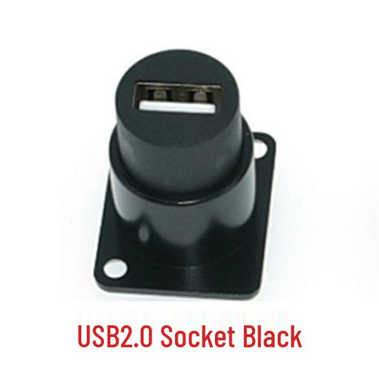 Dual-Head USB 2.0/3.0 Female Panel Mount Adapter Connector
Dual-Head USB 2.0/3.0 Female Panel Mount Adapter Connector
