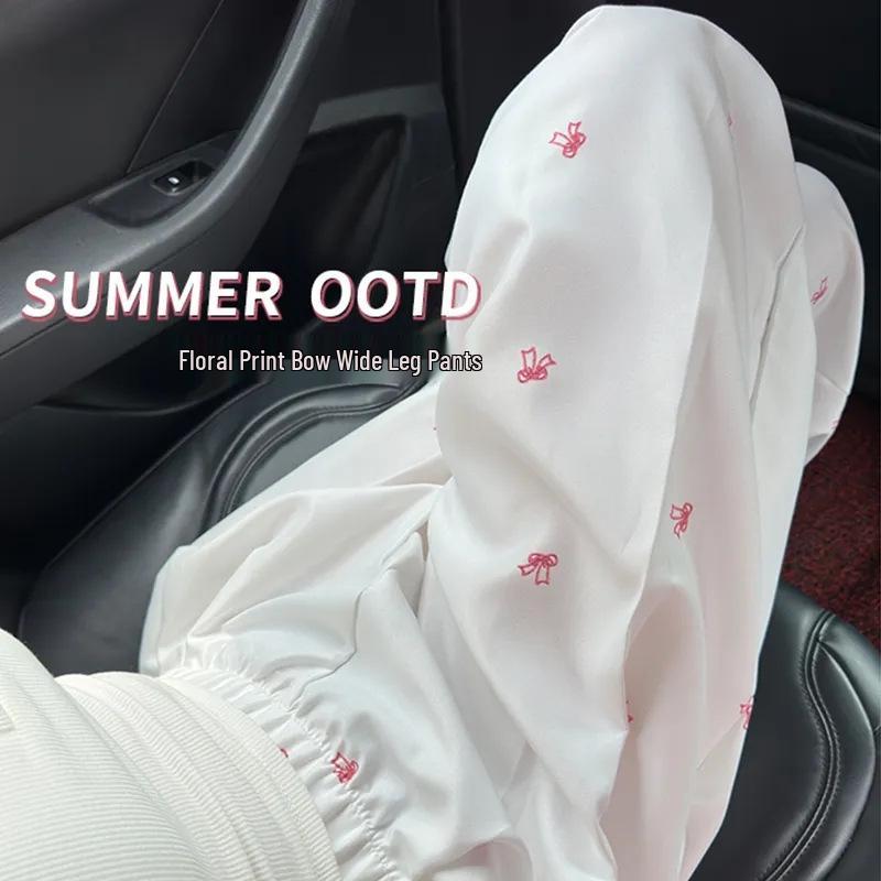 White Floral Yamamoto Women s Slim Straight Wide-Leg Bow Pants - 2025 Summer Collection. L (Recommended 106-115 jin)
White Floral Yamamoto Women s Slim Straight Wide-Leg Bow Pants - 2025 Summer Collection. L (Recommended 106-115 jin)