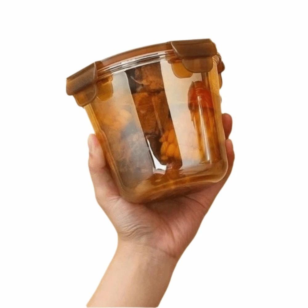 Leak-Proof Seal Refrigerator Storage Box Food Grade Salad Bowl Portable Soup Bowl Kitchen Tool
Leak-Proof Seal Refrigerator Storage Box Food Grade Salad Bowl Portable Soup Bowl Kitchen Tool