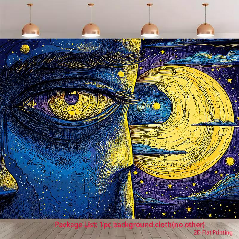 2D Modern Abstract Cosmic Eye Wall Decor Tapestry 47.2x31.5inch/120*80cm
2D Modern Abstract Cosmic Eye Wall Decor Tapestry 47.2x31.5inch/120*80cm