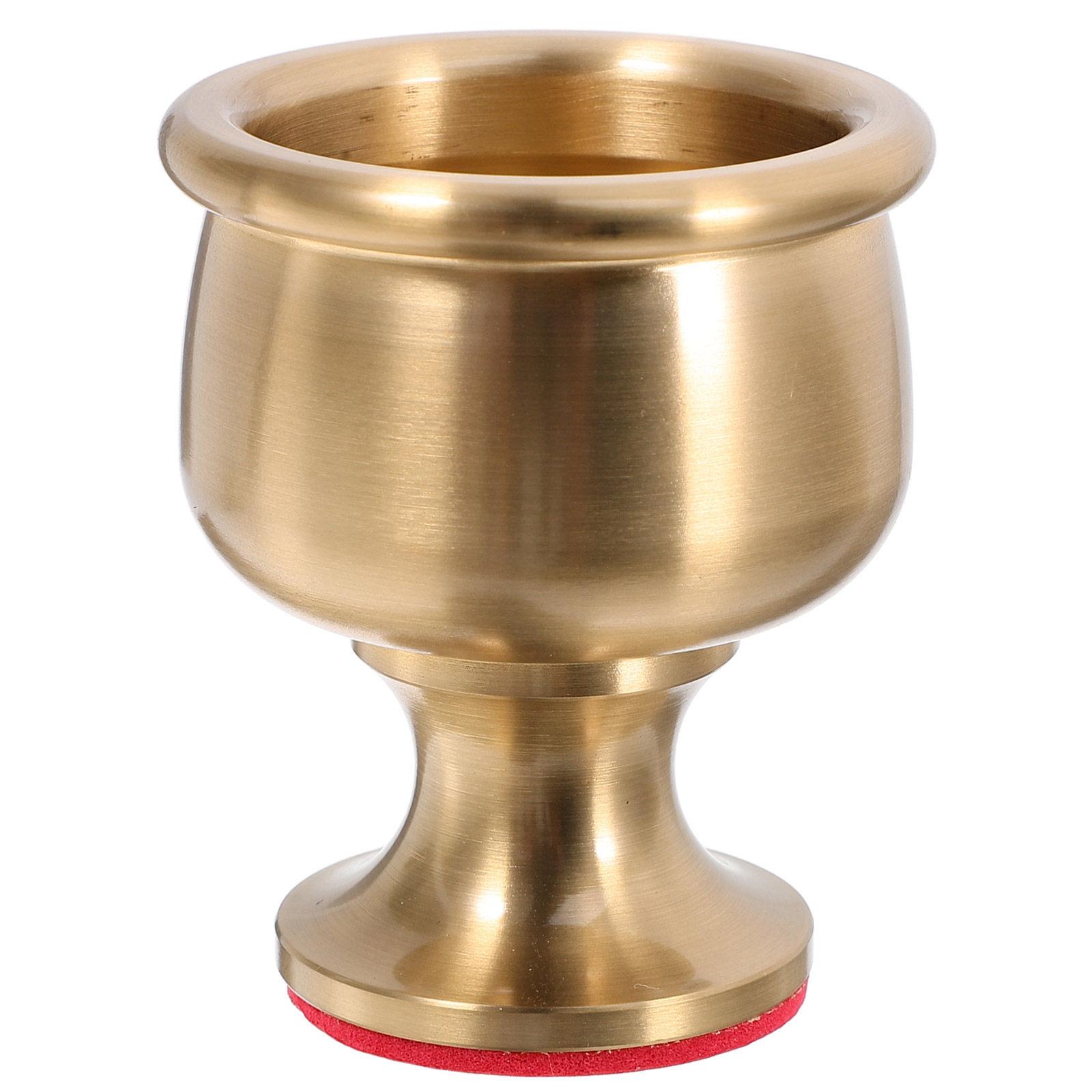 Metal Brass Buddhism Cup Decorative Offering Goblet Smooth Finish Elegant Compact Size for Home Office Worship Tabletop Desktop China Mainland
Metal Brass Buddhism Cup Decorative Offering Goblet Smooth Finish Elegant Compact Size for Home Office Worship Tabletop Desktop China Mainland
