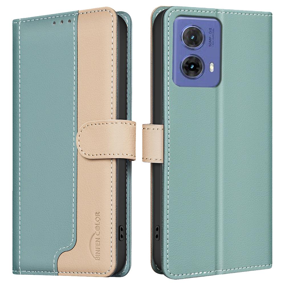 For Motorola Moto G85 5G/S50 Neo 5G Case Dual Color Leather Phone Wallet Cover Green
For Motorola Moto G85 5G/S50 Neo 5G Case Dual Color Leather Phone Wallet Cover Green