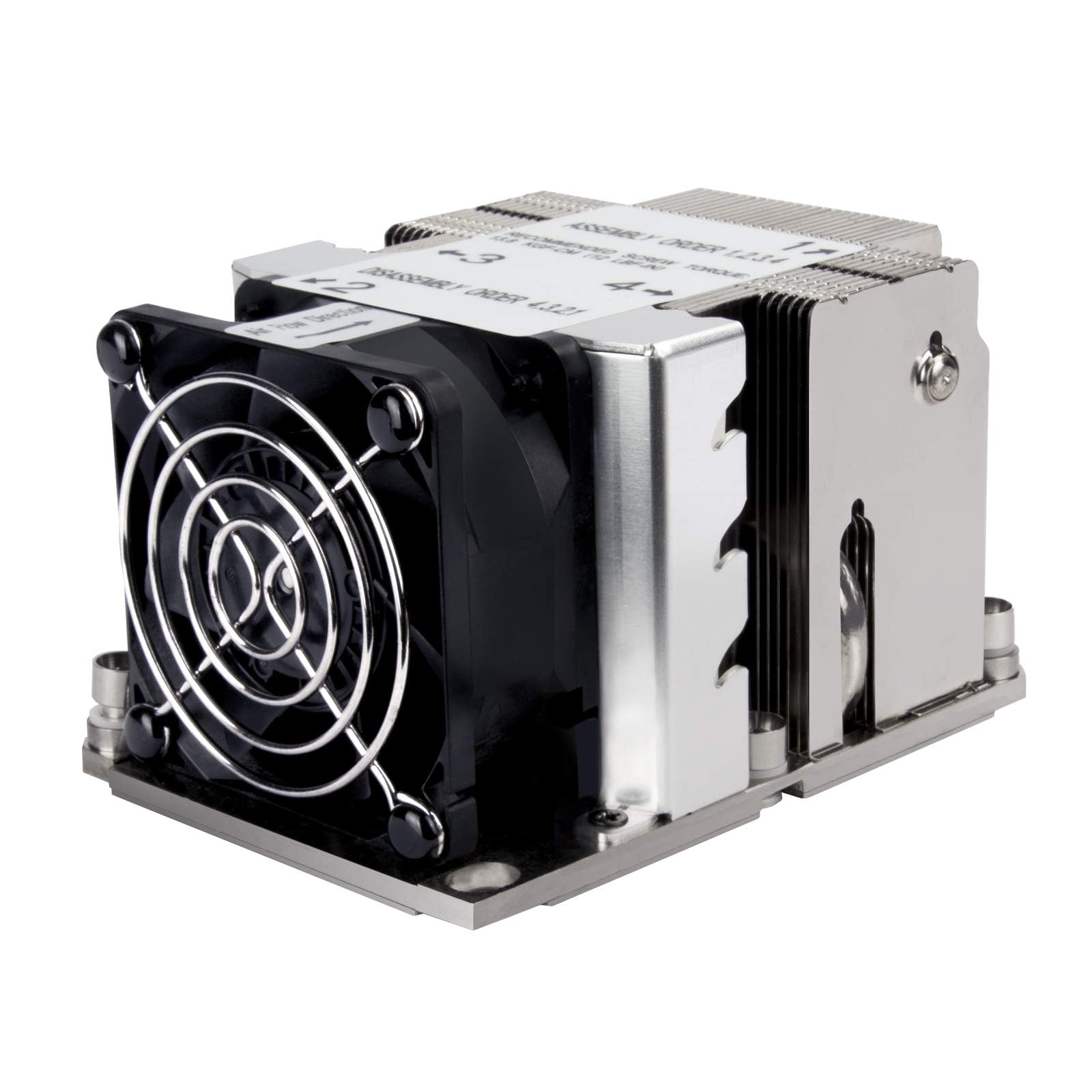 Silver Stone SilverStone 2U Small Form Factor Server CPU Cooler Compatible with Intel LGA 3647 Narrow Socket SST-XE02-3647N
Silver Stone SilverStone 2U Small Form Factor Server CPU Cooler Compatible with Intel LGA 3647 Narrow Socket SST-XE02-3647N