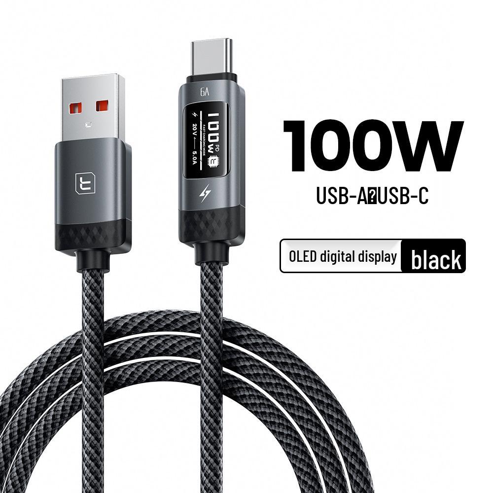 Toocki WOLED USB-C Fast Charging Cable for Honor Huawei Phones 1m
Toocki WOLED USB-C Fast Charging Cable for Honor Huawei Phones 1m