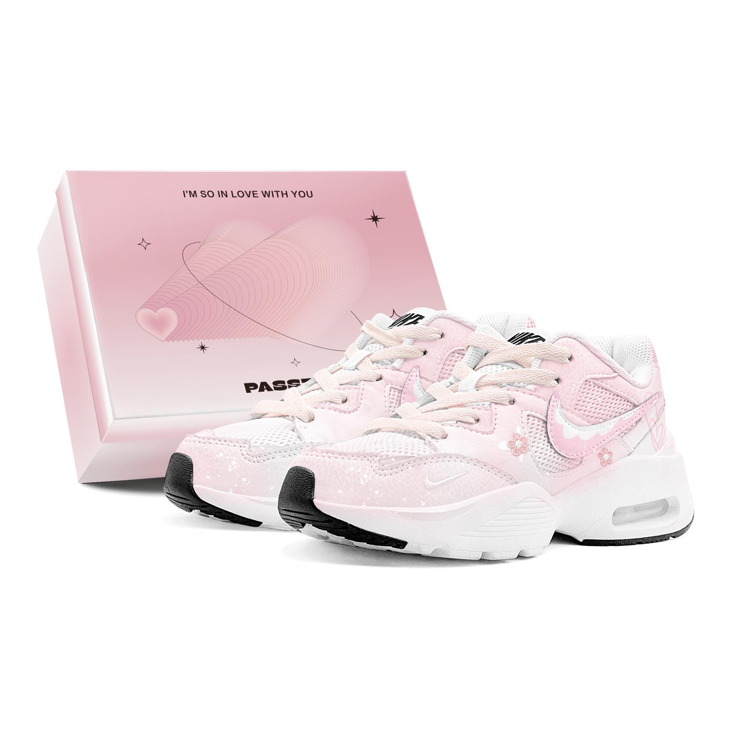 Nike Air Max Fusion Abrasion Resistant Breathable Low top Running Shoes Women s Pink White CJ1671-100(TeamS3-S-BOX) 36
Nike Air Max Fusion Abrasion Resistant Breathable Low top Running Shoes Women s Pink White CJ1671-100(TeamS3-S-BOX) 36