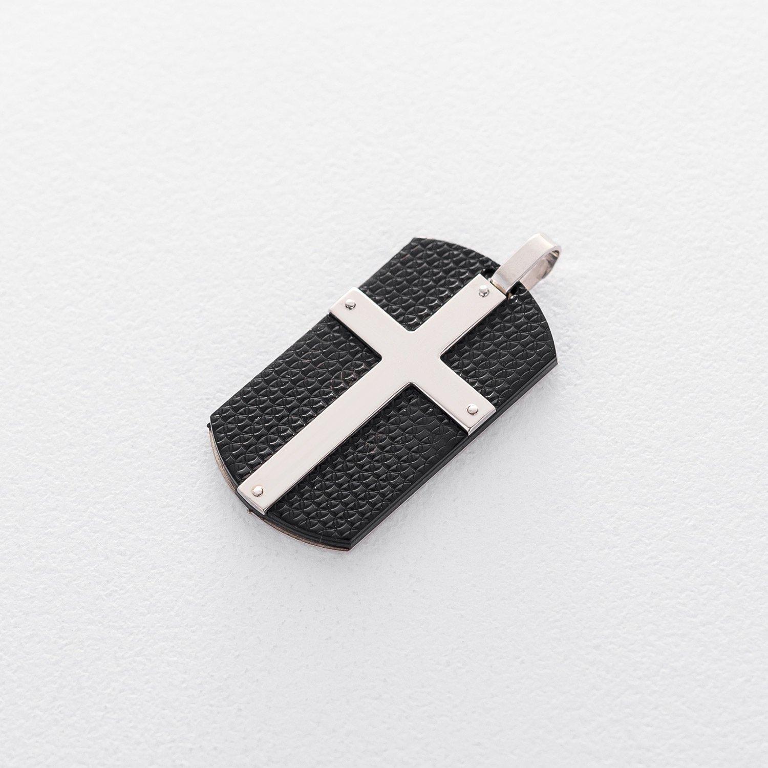 Срібний жетон із хрестиком (полімер) Oniks срібний
Срібний жетон із хрестиком (полімер) Oniks срібний