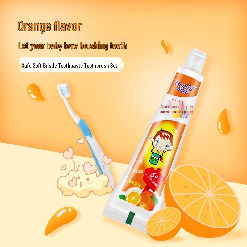 Dr. Tooth Children s Fluoride Toothpaste & Toothbrush Set
Dr. Tooth Children s Fluoride Toothpaste & Toothbrush Set