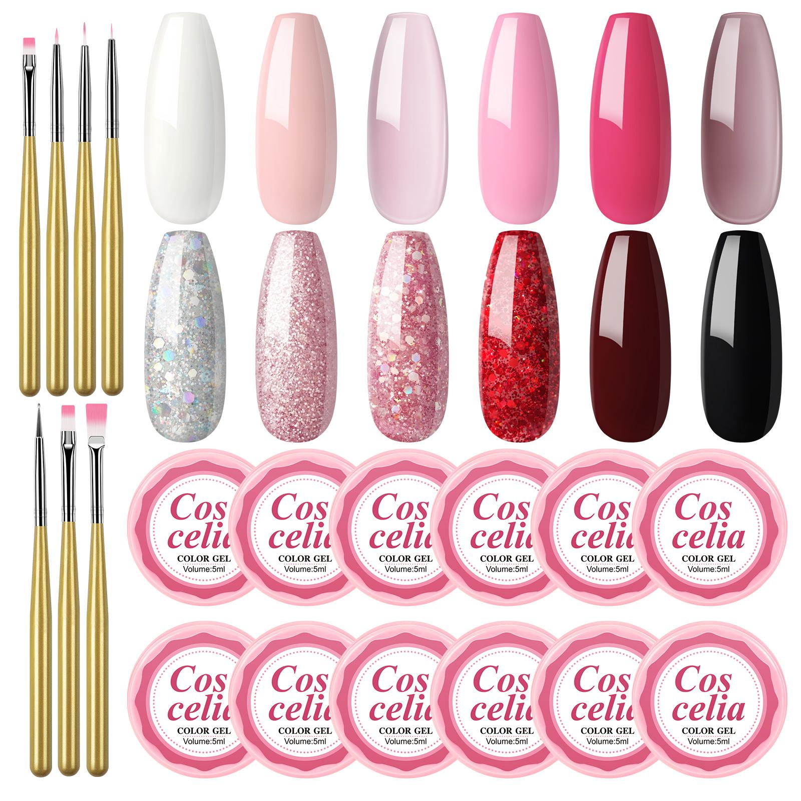 COSCELIA 12 шт. 5 мл УФ-цветной гель-лак для ногтей Набор гель-лаков для ногтей Soak Off УФ-гель для дизайна ногтей Маникюр Дизайн лак для ногтей лак гель для росписи ногтей
COSCELIA 12 шт. 5 мл УФ-цветной гель-лак для ногтей Набор гель-лаков для ногтей Soak Off УФ-гель для дизайна ногтей Маникюр Дизайн лак для ногтей лак гель для росписи ногтей