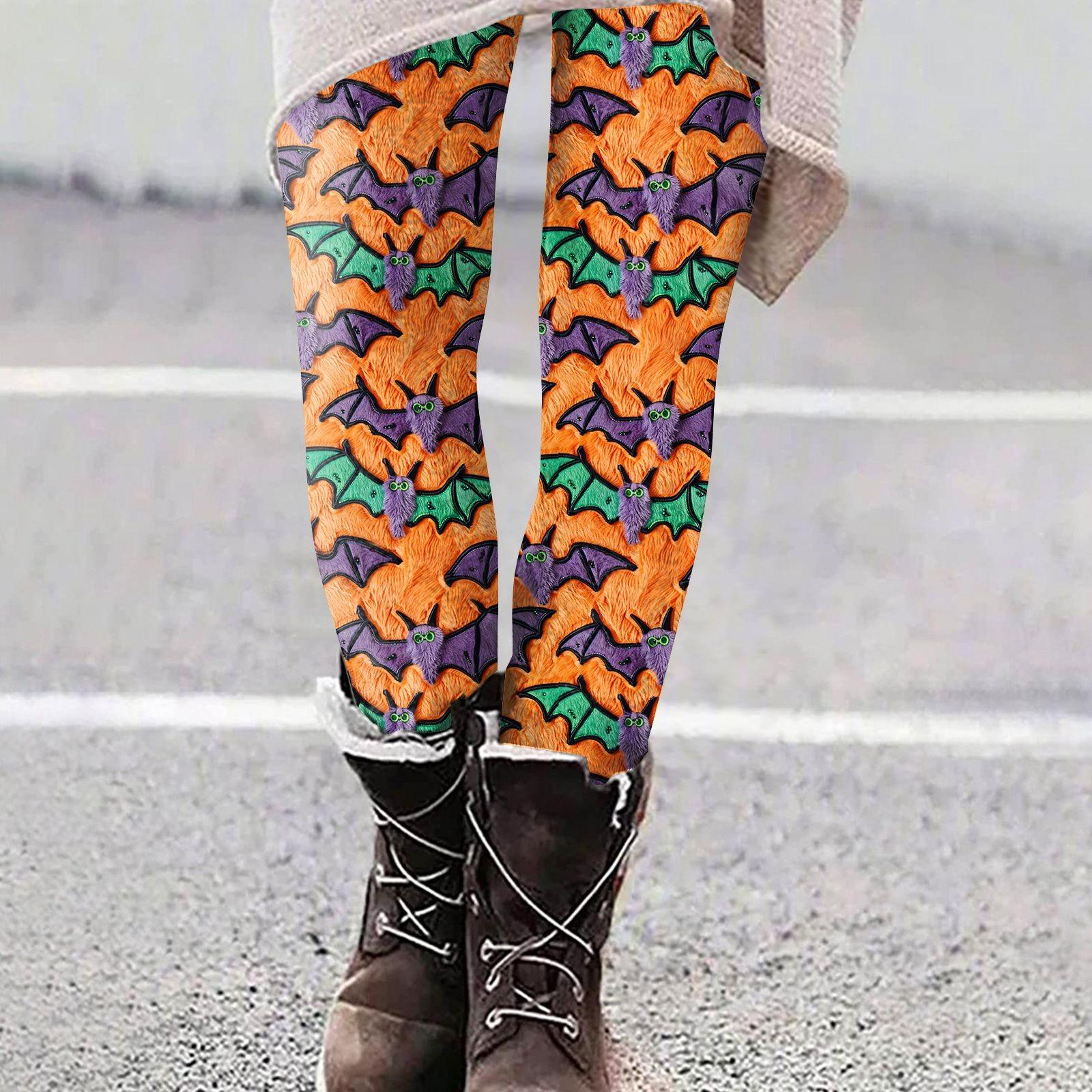 Женские повседневные уличные брюки с рисунком Хэллоуина, облегающие эластичные укороченные брюки для йоги XXL оранжевый
Женские повседневные уличные брюки с рисунком Хэллоуина, облегающие эластичные укороченные брюки для йоги XXL оранжевый