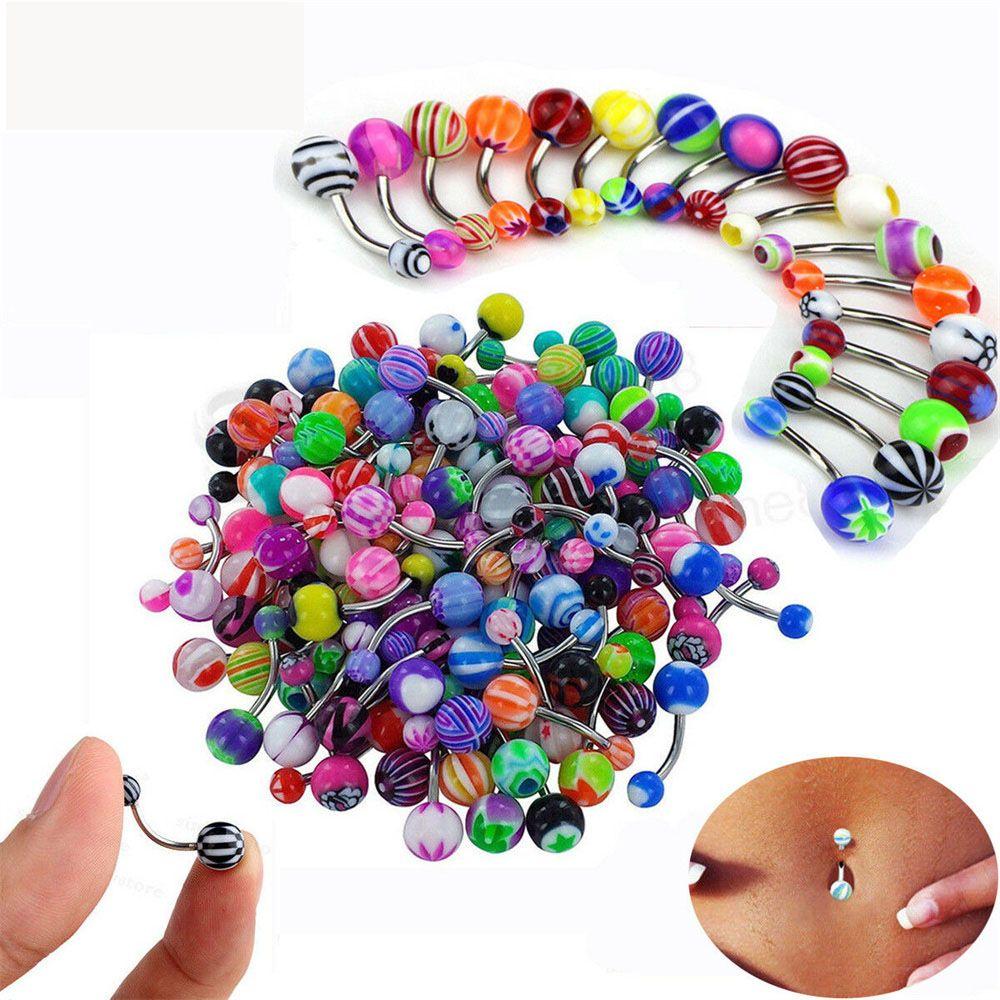 1 шт., случайные модные акриловые пуговицы, штанга, кольцо для пирсинга пупка, украшения для тела, стержни для живота
1 шт., случайные модные акриловые пуговицы, штанга, кольцо для пирсинга пупка, украшения для тела, стержни для живота