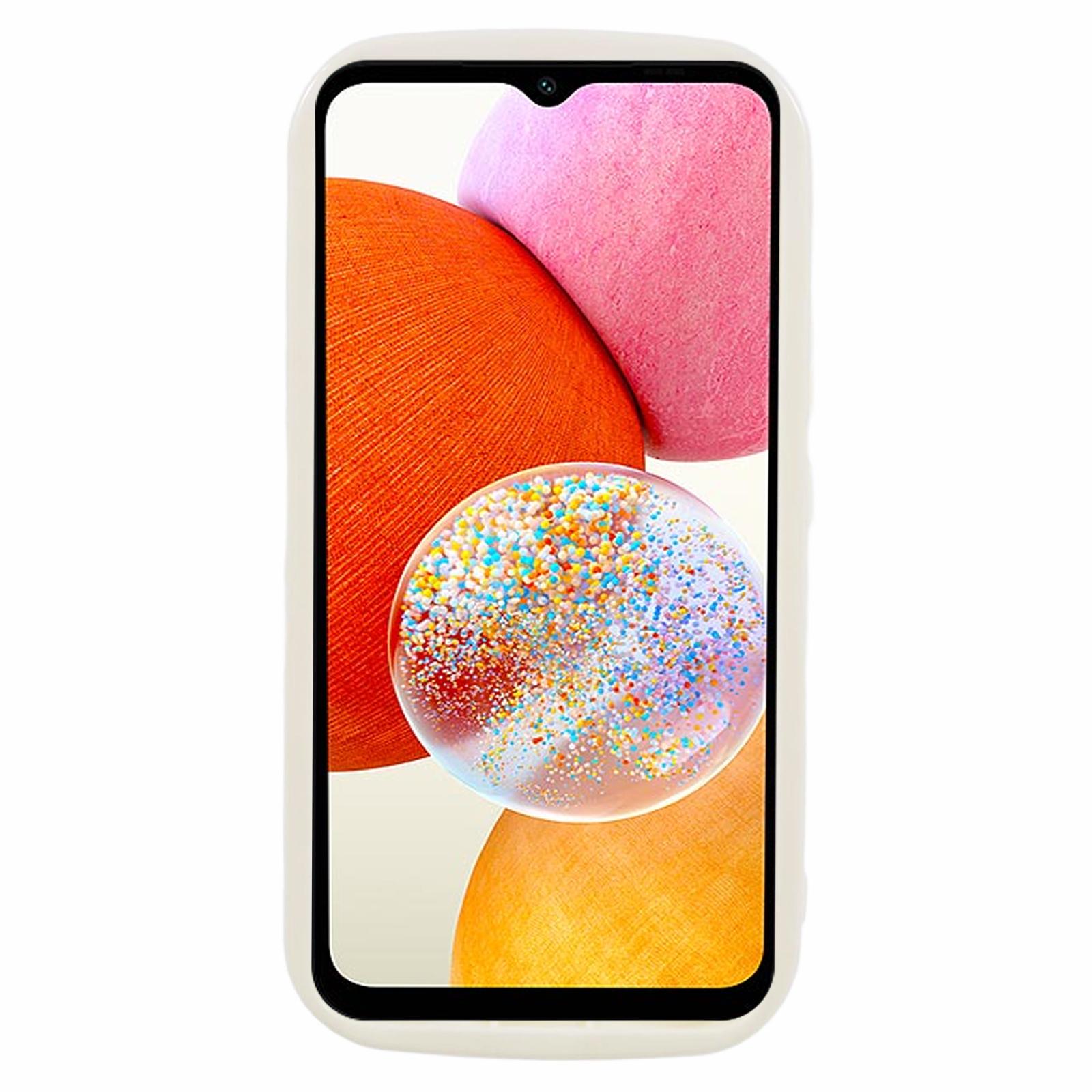 YX Series For Samsung Galaxy S24 Case Wavy Shape TPU Phone Back Protector (Precise Cutout) White
YX Series For Samsung Galaxy S24 Case Wavy Shape TPU Phone Back Protector (Precise Cutout) White
