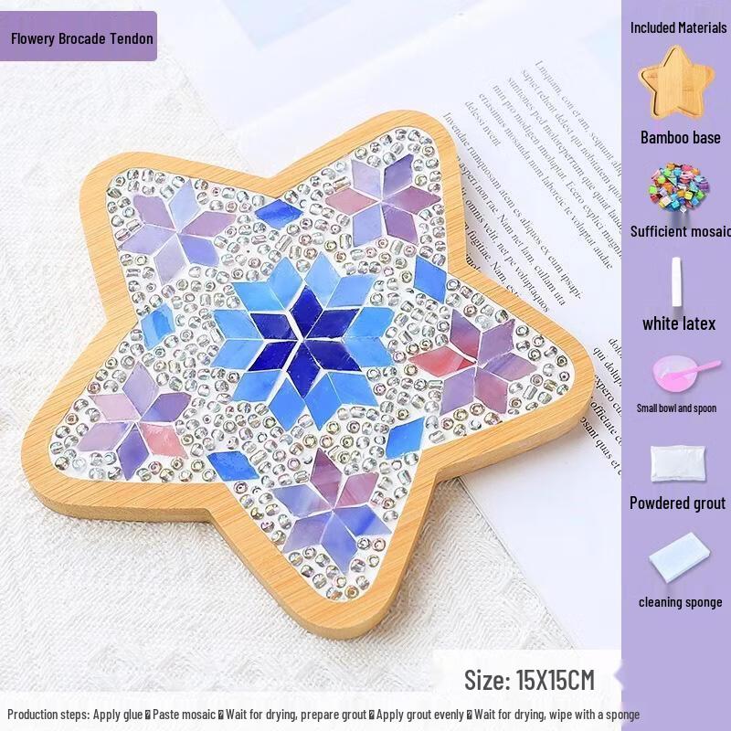 DIY Mosaic Coaster Kit
DIY Mosaic Coaster Kit